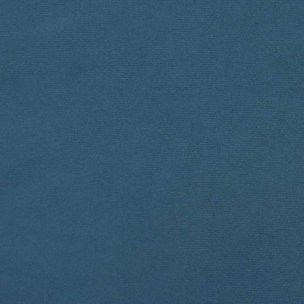 Lovos rėmas be čiužinio tamsiai mėlynas 160x200 cm aksomas