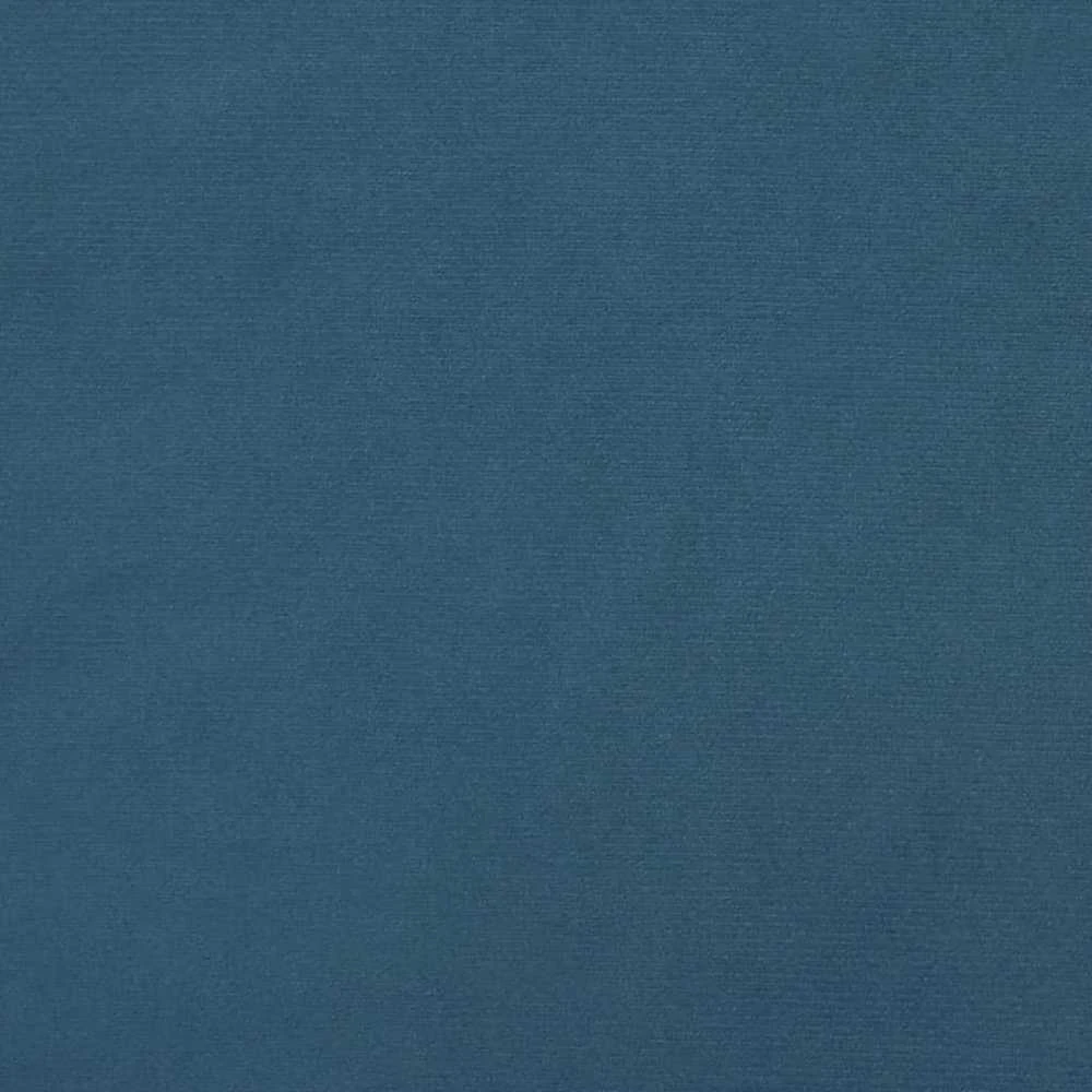Lovos rėmas be čiužinio tamsiai mėlynas 200x200 cm aksomas