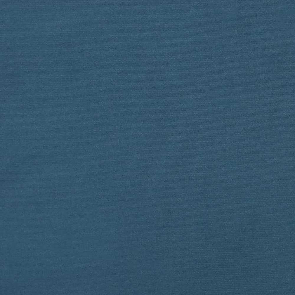 Lovos rėmas be čiužinio tamsiai mėlynas 160x200 cm aksomas
