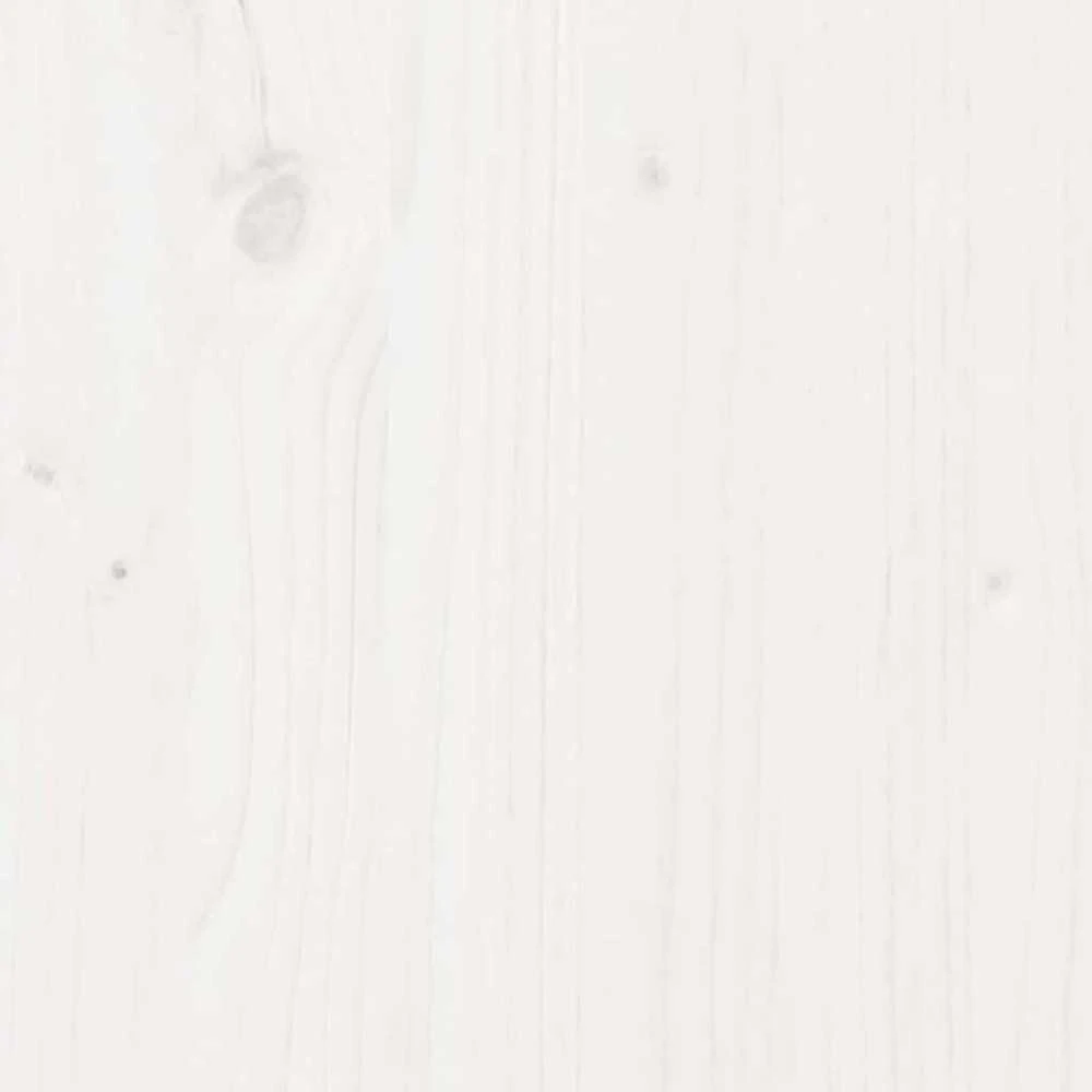 Lova Lovos rėmas su šoninėmis stalelėmis Balta 200 x 220 cm