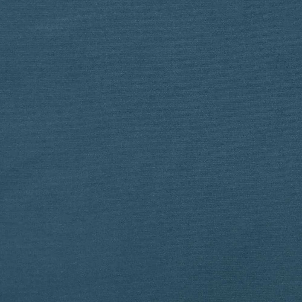 Lovos rėmas be čiužinio tamsiai mėlynas 160x200 cm aksomas