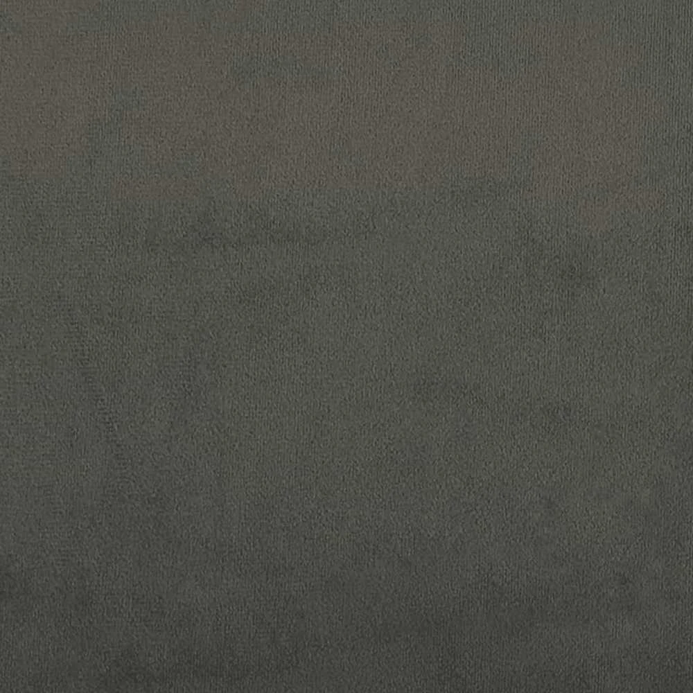 Lovos rėmas be čiužinio, tamsiai pilkas, 140x200cm, aksomas