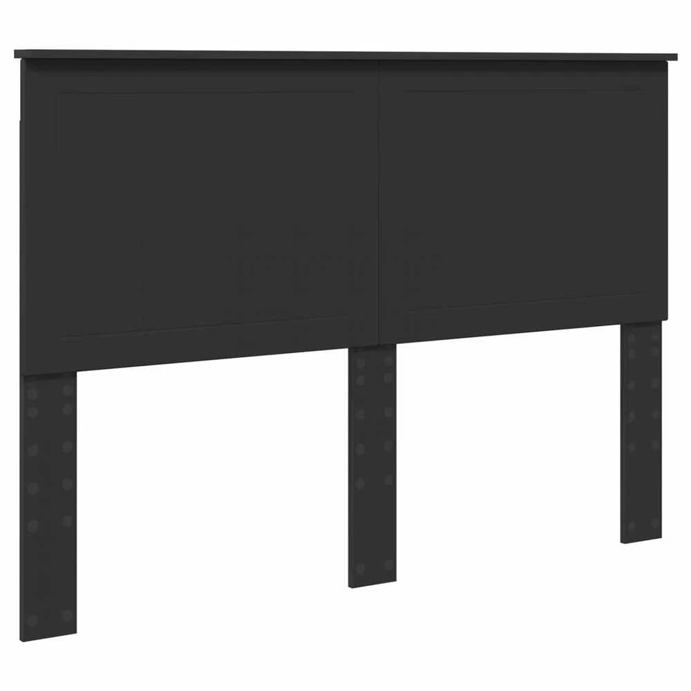 Lovos rėmas su stalčių Juoda 140 x 190 cm Inžinerinė mediena