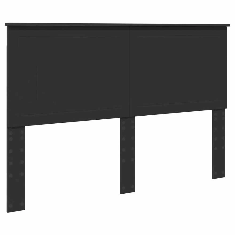 Lovos rėmas su stalčių Juoda 150 x 200 cm Inžinerinė mediena