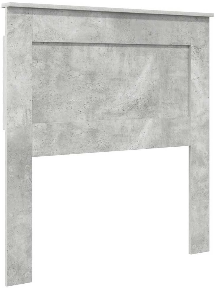 Lova Lovos rėmas Betono pilka 100 x 200 cm Apdirbta mediena
