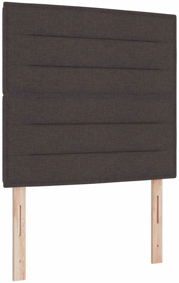 Lova Lovos rėmas su galvūgalio Tamsiai ruda 120 x 200 cm audinys