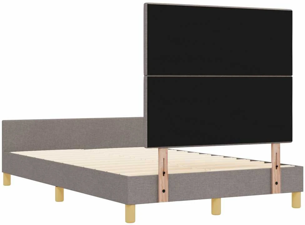 Lova Lovos rėmas su galvūgalio Tortora 120 x 190 cm audinys