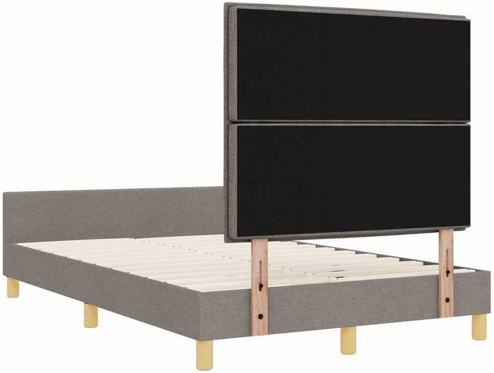 Lova Lovos rėmas su galvūgalio Tortora 120 x 200 cm audinys