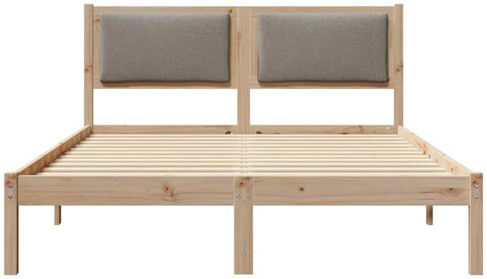 Lovos rėmas Tortora 140 x 190 cm Kietos pušies mediena