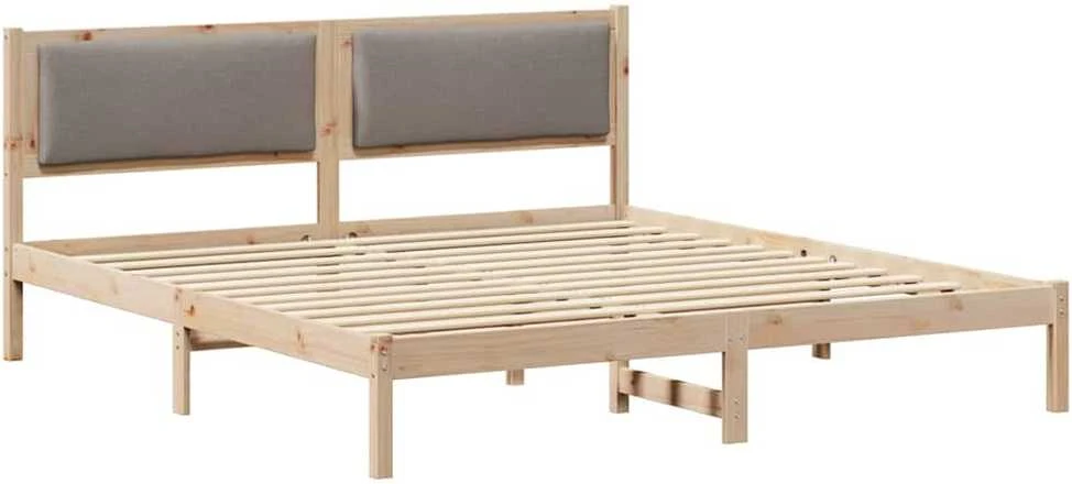 Lovos rėmas Tortora 180 x 200 cm Kietos pušies mediena
