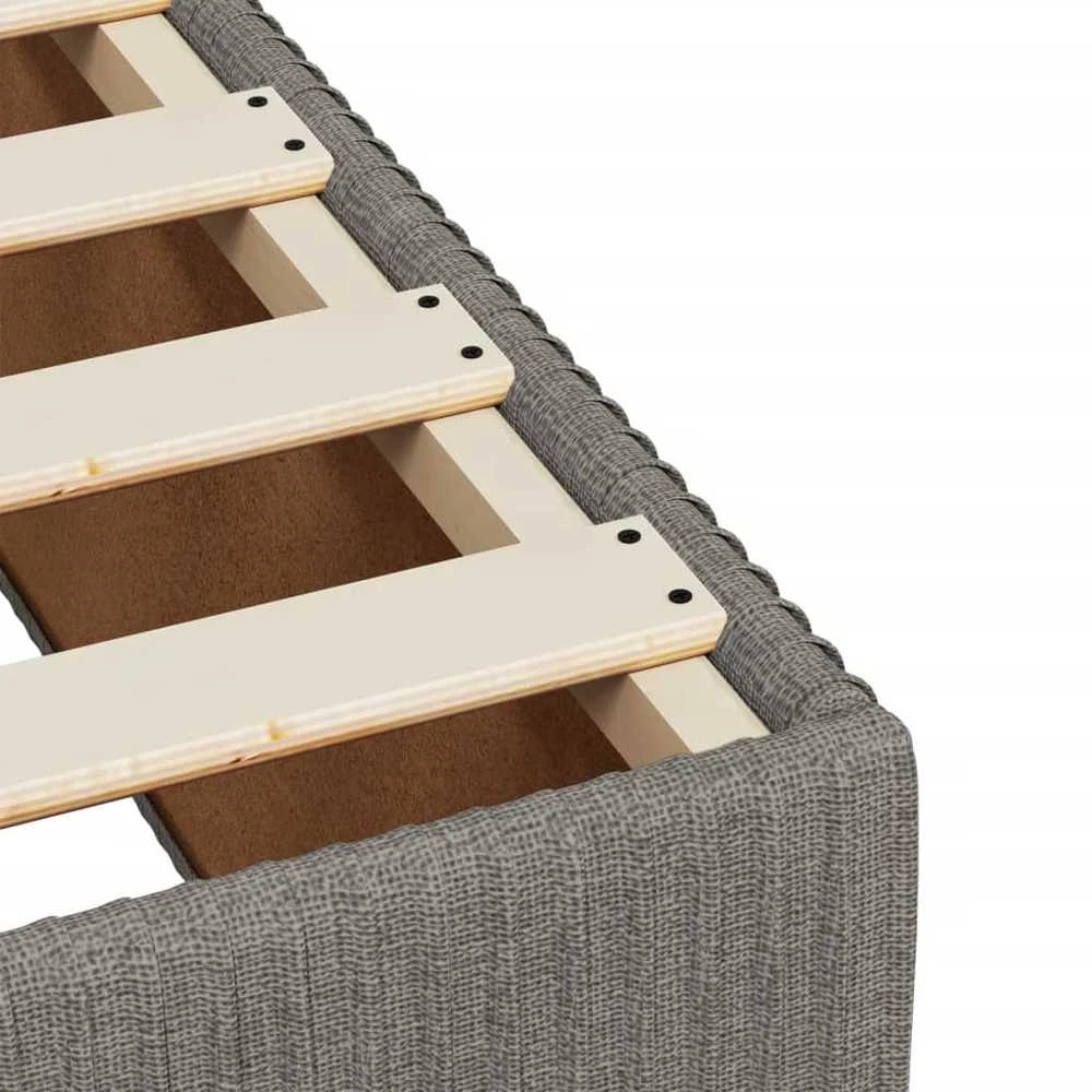 Lovos rėmas be čiužinio, taupe, 120x190cm, audinys