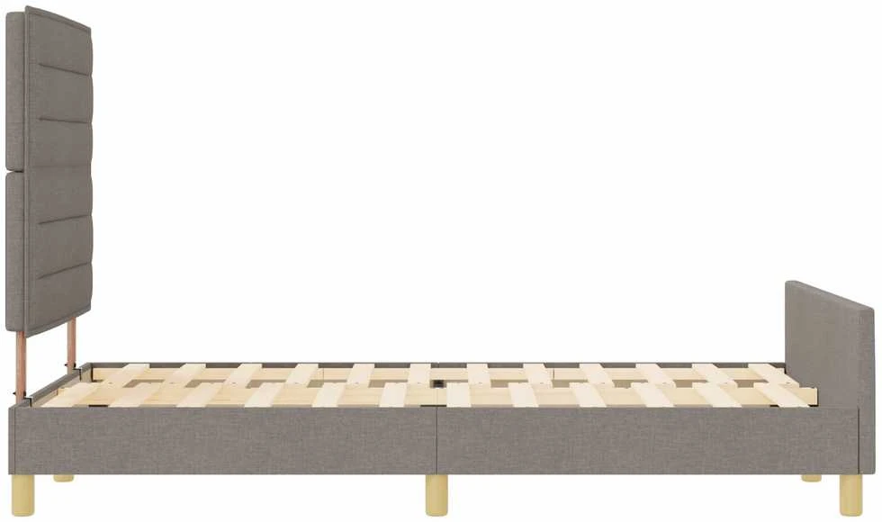 Lovos rėmas su galvūgalio Tortora 140 x 200 cm audinys