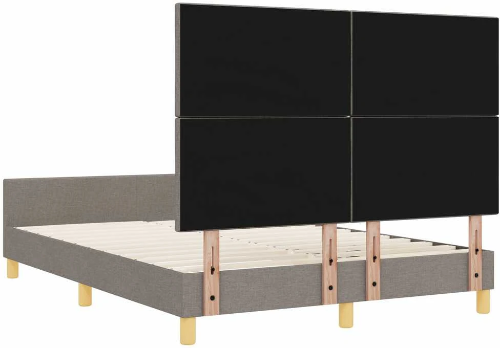 Lovos rėmas su galvūgalio Tortora 160 x 200 cm audinys