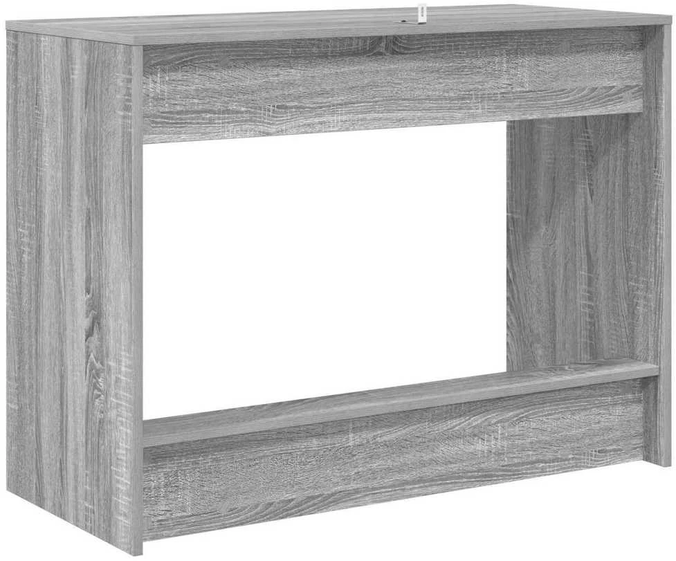 Lova Lovos stalas Pilka Sonoma Apdirbta mediena 100 x 45 x 75 cm