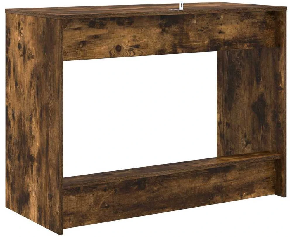 Lovos stalas Dūminio ąžuolo Apdirbta mediena 100 x 45 x 75 cm