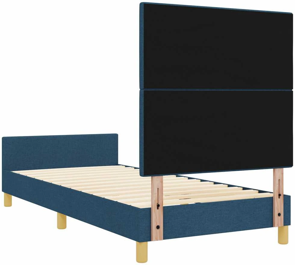 Lova Lovos rėmas su galvūgalio Mėlyna 80 x 200 cm audinys