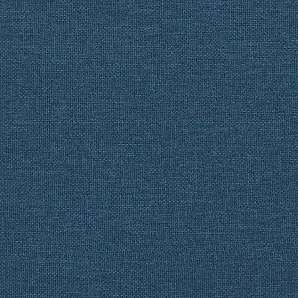 Osmanų lovos rėmas be čiužinio Mėlynas 160x200 cm audinys