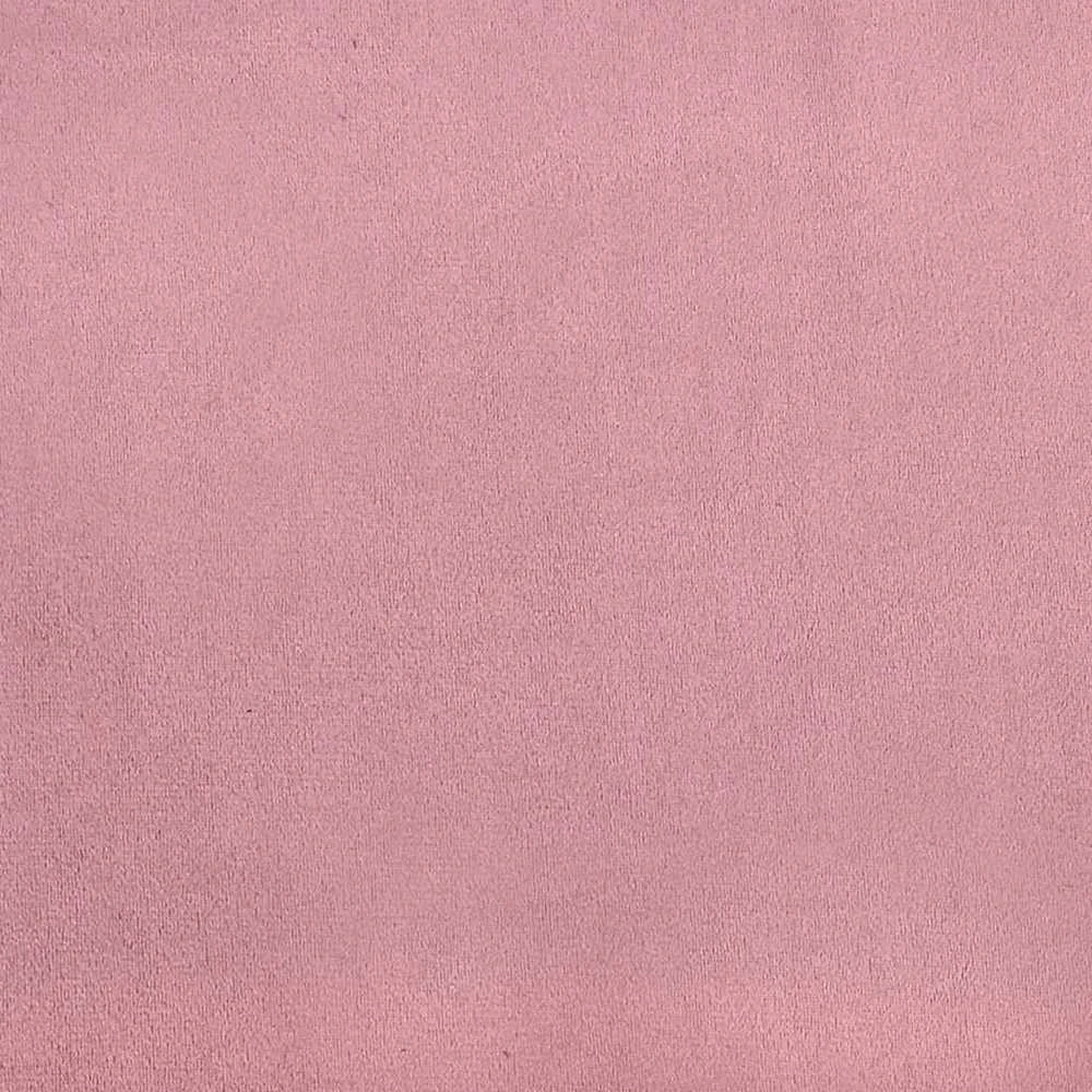 Osmanų lovos rėmas su čiužiniais, rožinis, 160x200cm, aksomas