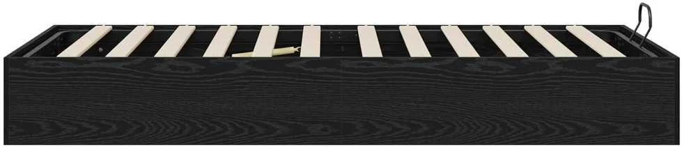 Lova Otomano lovos rėmas Juodojo ąžuolo 100 x 200 cm