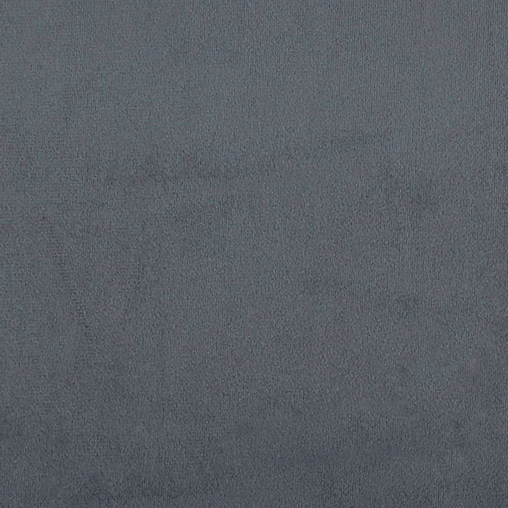 Otomano lovos rėmas Tamsiai pilka 160 x 200 cm Aksomas
