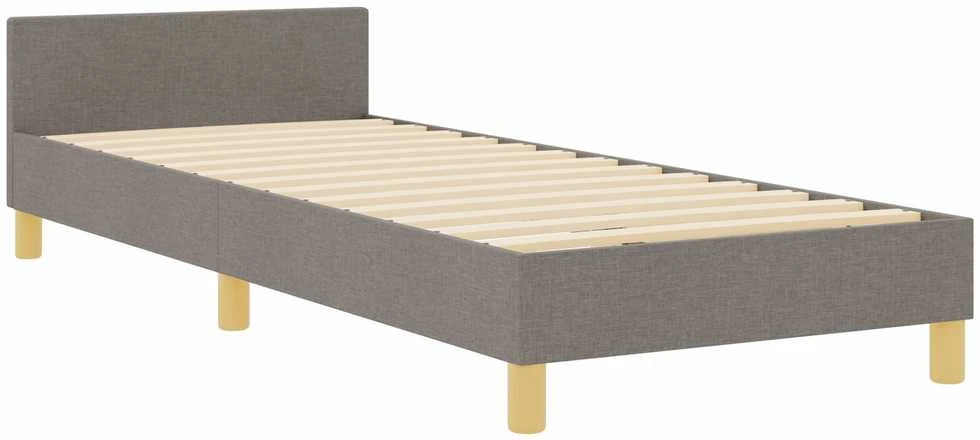 Lova Lovos rėmas su galvūgalio Tortora 80 x 200 cm audinys