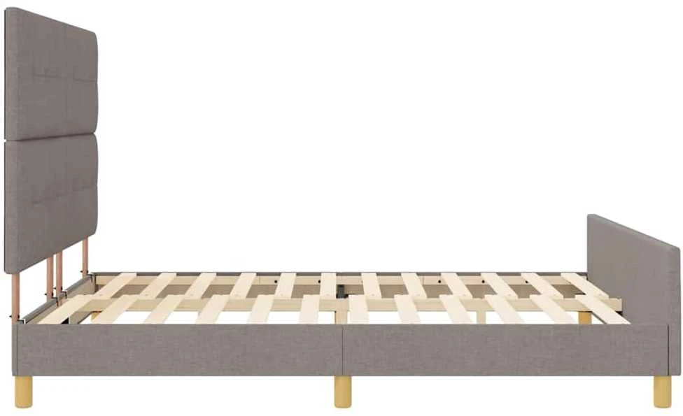 Lovos rėmas su galvūgalio Tortora 180 x 200 cm audinys