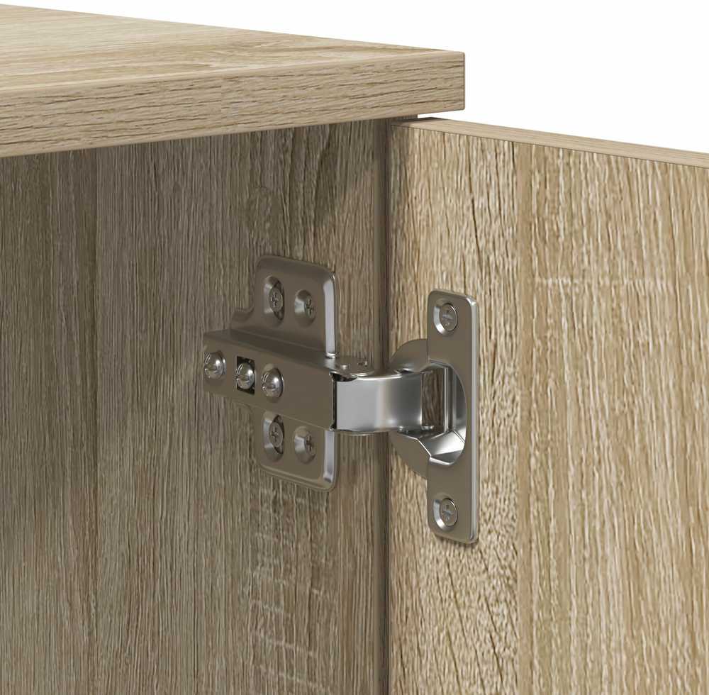 Lova su daiktų laikymo vieta su saugykla Sonoma ąžuolas 80 cm