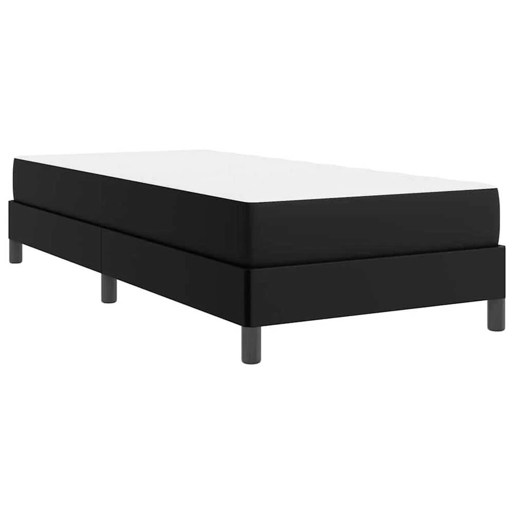 Lova Lovos rėmas su čiužiniu Juoda 90 x 200 cm audinys