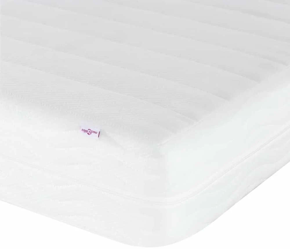 Lova su čiužiniu, Hanko, juodos spalvos, 90x200cm, audinys