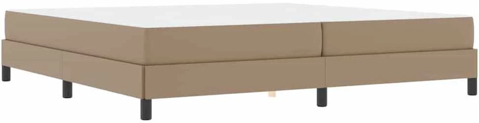 Lovos rėmas su čiužiniu Kapučino 200 x 200 cm audinys