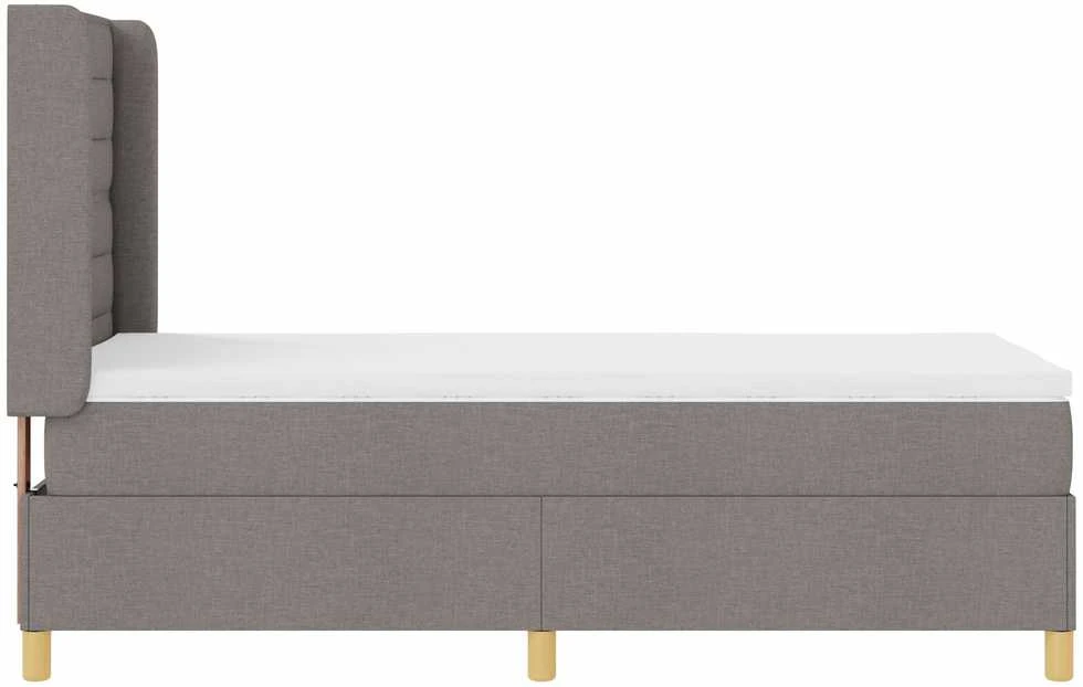 Kiemas lova su galvūgalio Tortora 100 x 200 cm audinys