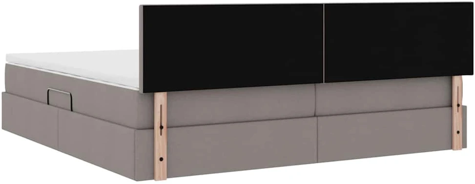 Lova su daiktų laikymo vieta ir čiužiniu Tortora 200 x 200 cm