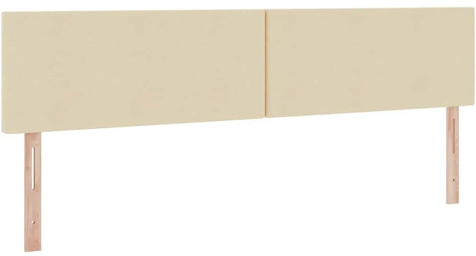 Lova su daiktų laikymo vieta ir čiužiniu Kremas 200 x 200 cm