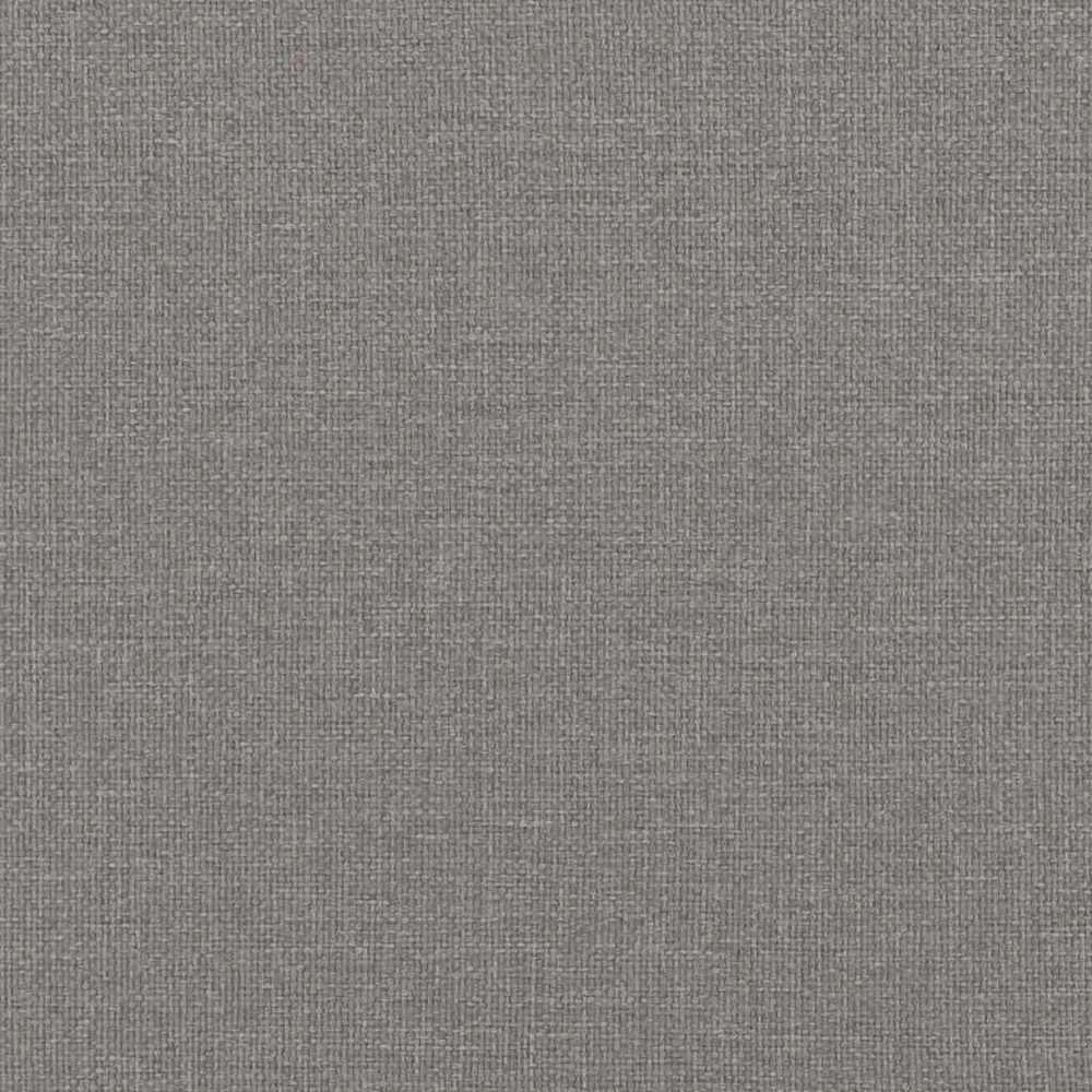 LED saugojimo lova su čiužiniu Taupe 180 x 200 cm Audinys