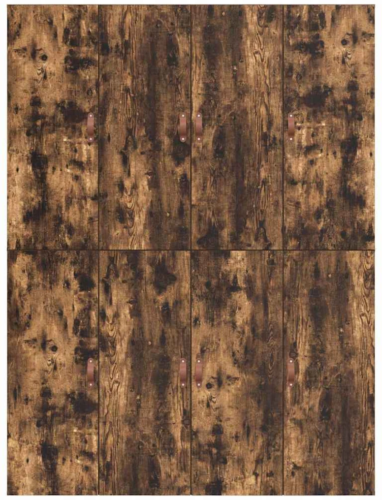 Lova su daiktų laikymo vieta Rūkyta ąžuolas 135 x 190 cm