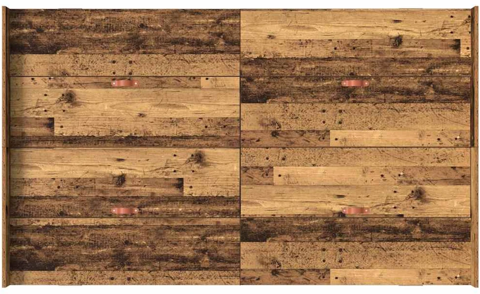 Lova su daiktų laikymo vieta Senovinis medis 120 x 200 cm