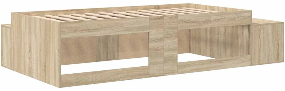 Lova su daiktų laikymo vieta Sonoma ąžuolas 80 cm