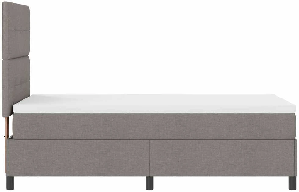 Kiemas lova su galvūgalio Tortora 80 x 200 cm audinys