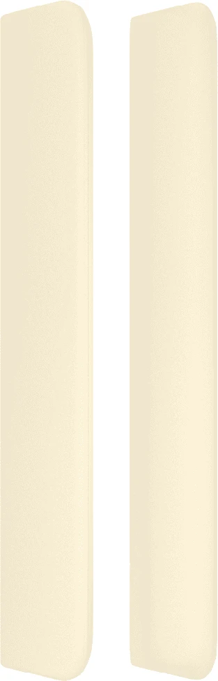 Lova su spyruoklėmis/čiužiniu, kreminė, 200x200cm, dirbtinė oda