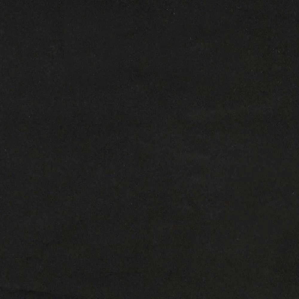Lova su spyruoklėmis ir čiužiniu, juoda, 160x210 cm, aksomas
