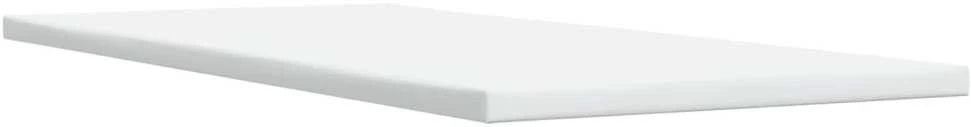 Lova su spyruoklėmis ir čiužiniu, kreminė, 80x200cm, audinys