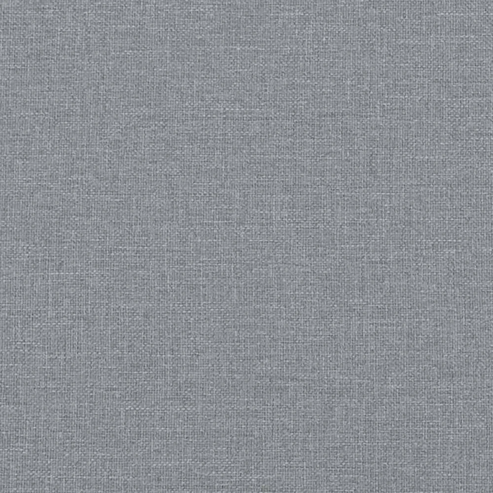 Lova su spyruoklėmis ir čiužiniu, pilka, 120x200cm, audinys