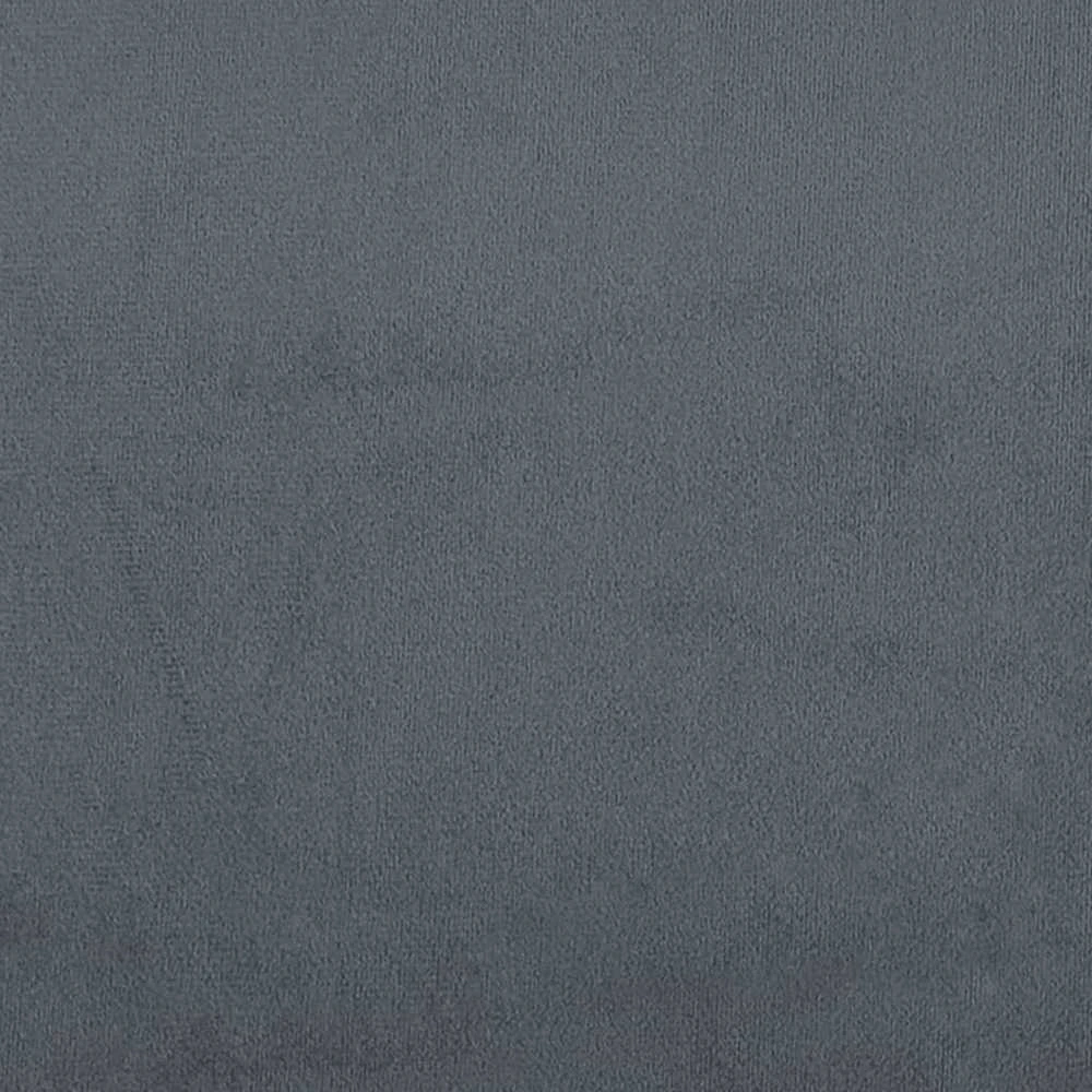 Lova su spyruoklėmis ir čiužiniu, pilka, 120x200cm, aksomas
