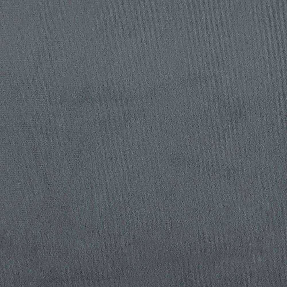 Lova su spyruoklėmis ir čiužiniu, pilka, 160x210 cm, aksomas