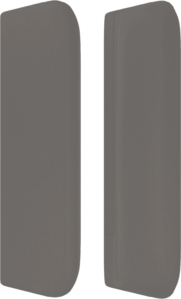 Lova su spyruoklėmis ir čiužiniu, pilka,140x200cm, dirbtinė oda