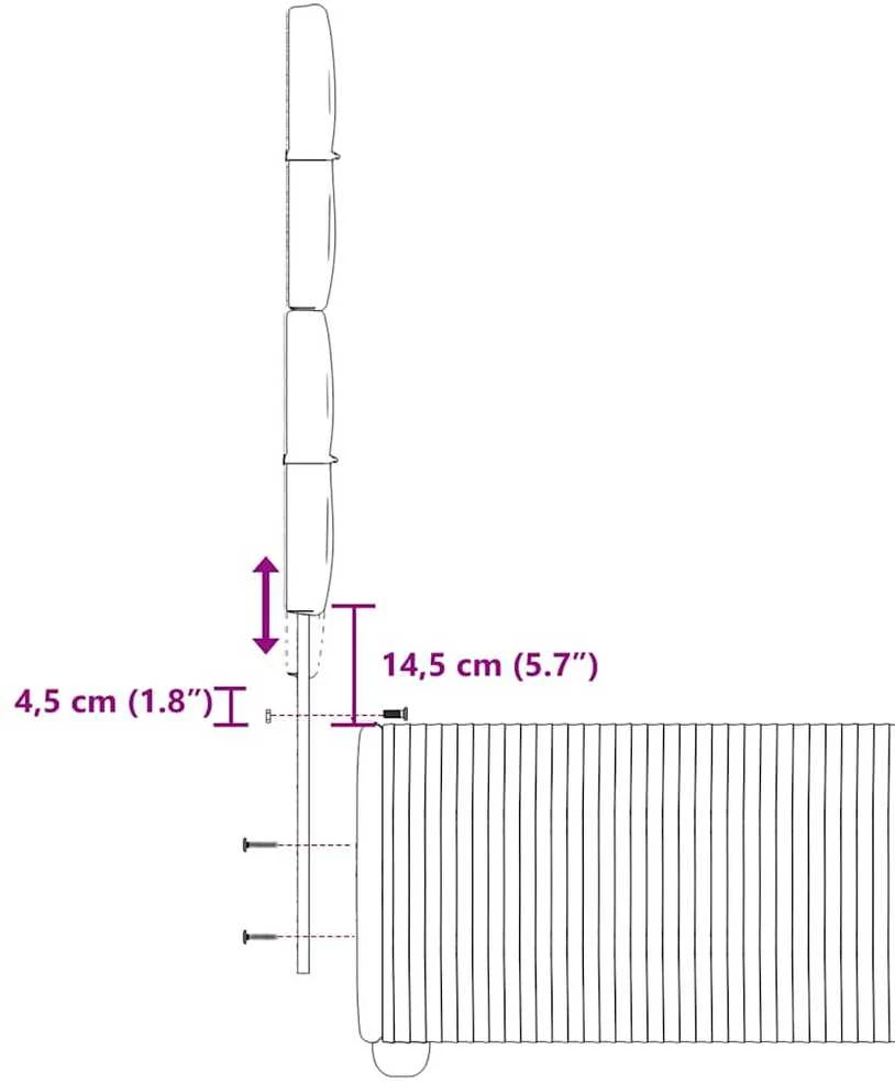 Lova su spyruoklėmis ir čiužiniu, rožinė, 100x200 cm, aksomas