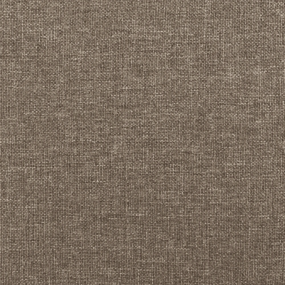 Lova su spyruoklėmis ir čiužiniu, taupe, 180x200 cm, audinys