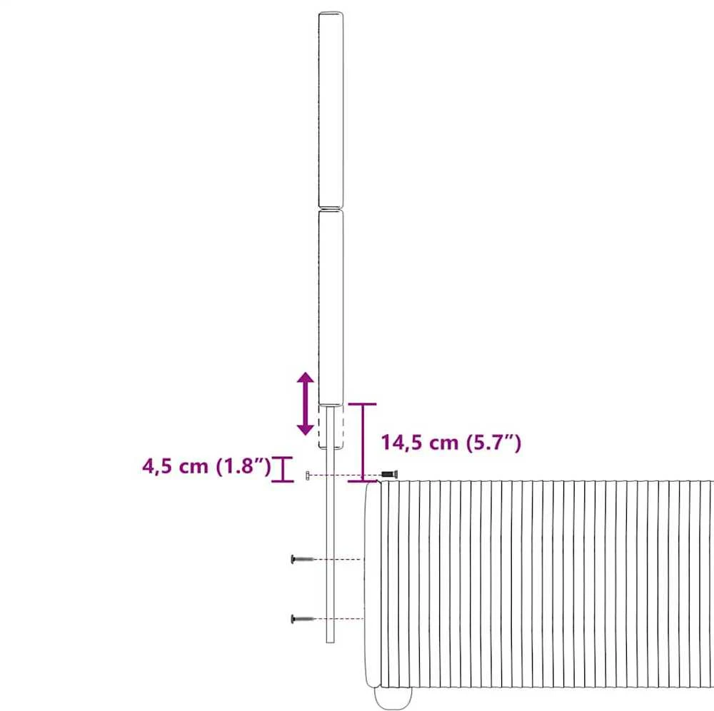 Lova su spyruoklėmis ir čiužiniu, žalia, 120x200cm, aksomas