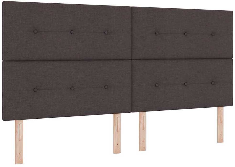 Kiemas lova su LED juostelėmis Ruda 200 x 200 cm audinys