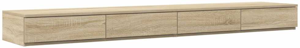 Lovos stalčiai Sonoma ąžuolas 180 x 36,5 x 16,5 cm